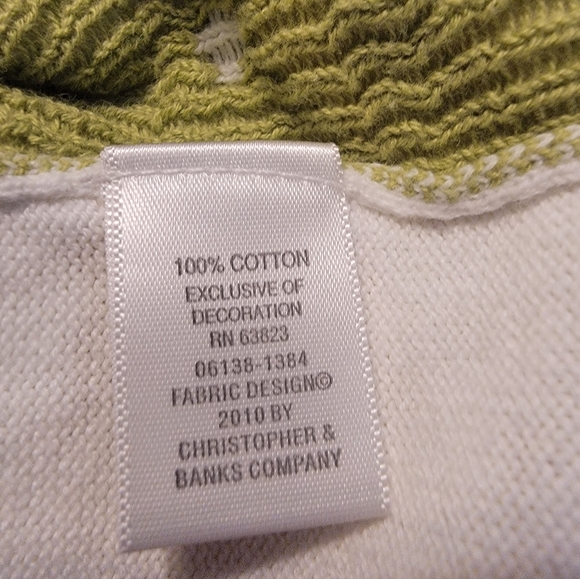 Christopher & Banks Flowers And Bees Cardigan - Picture 8 of 8